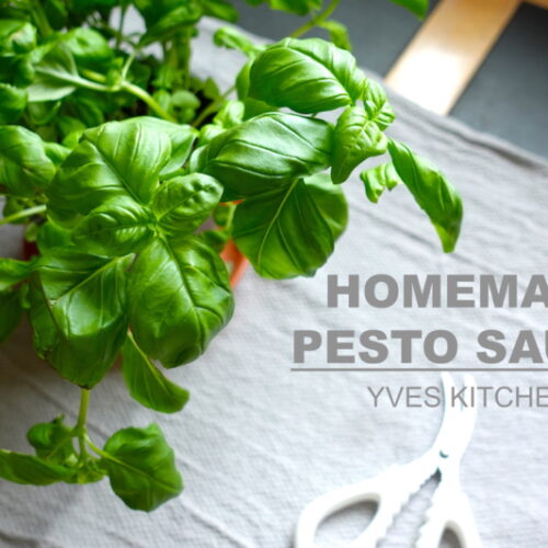 Homemade Pesto Sauce
