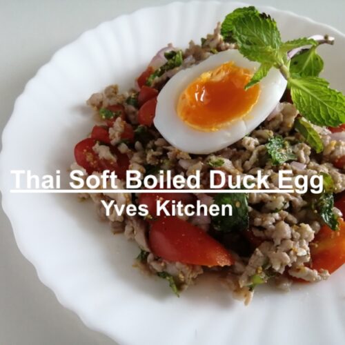 Thai Soft-boiled Duck Egg