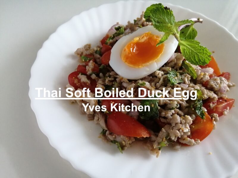 Thai Soft-boiled Duck Egg